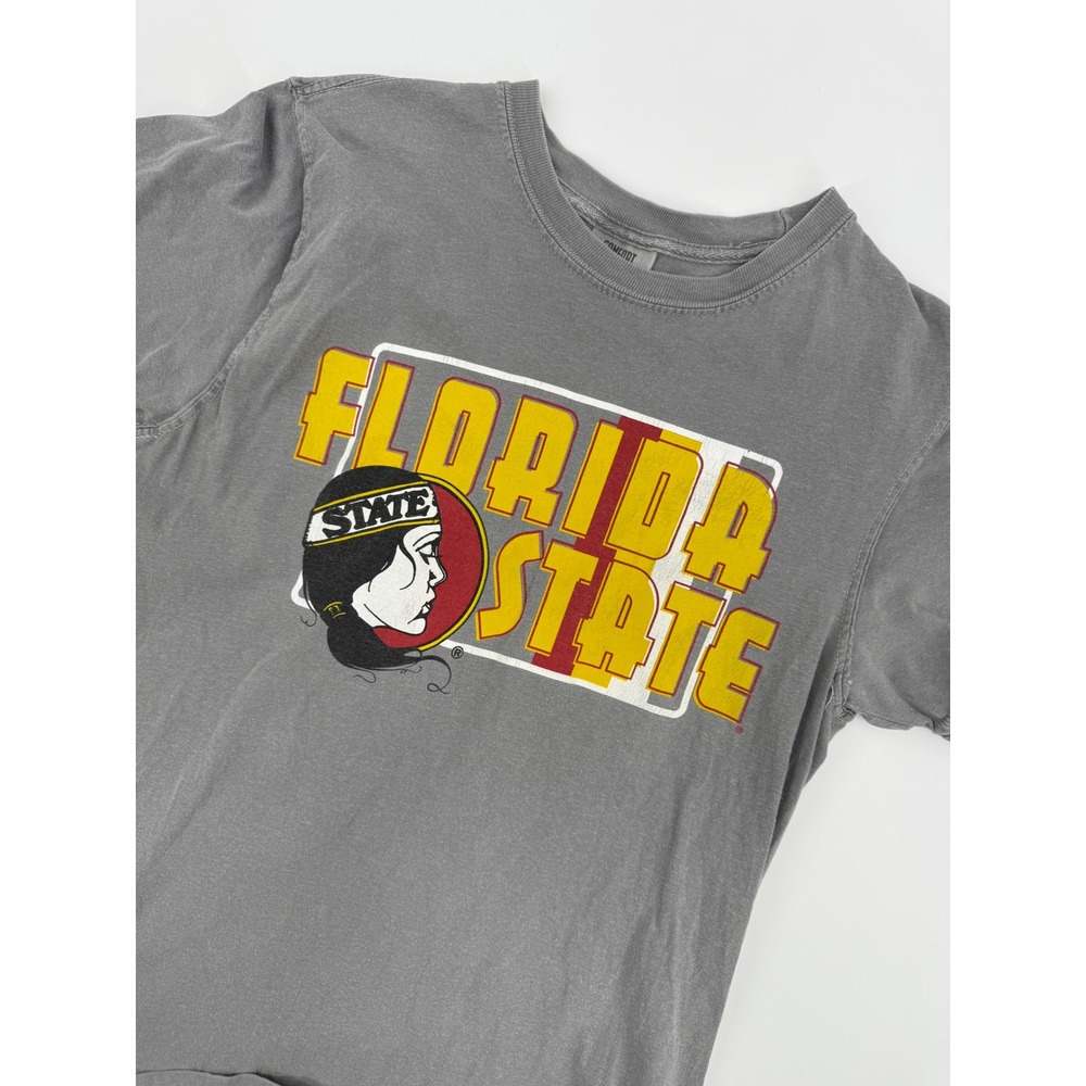 Florida State Seminoles Shirt Womens Small FSU Comfort Colors Lady Noles College